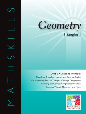 cover image of Geometry: Triangles 1